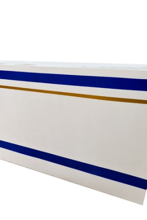 Rectangular Teak Wood Office Reception Table